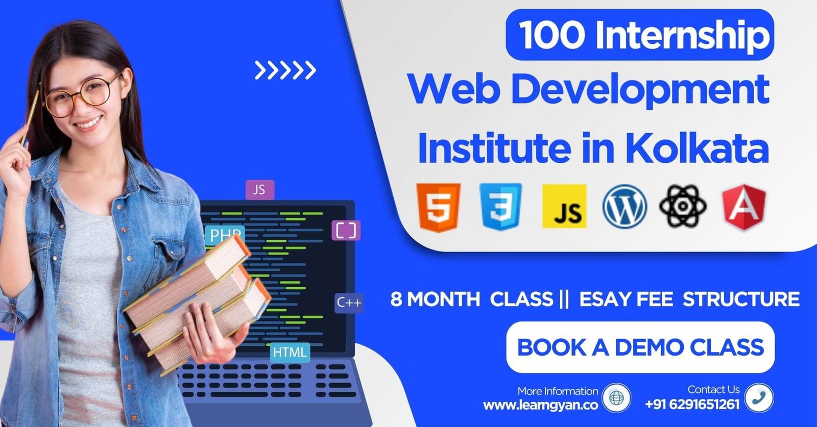 web development course in kolkata | Learn Web Development Course with 100% Internship – Join Now!